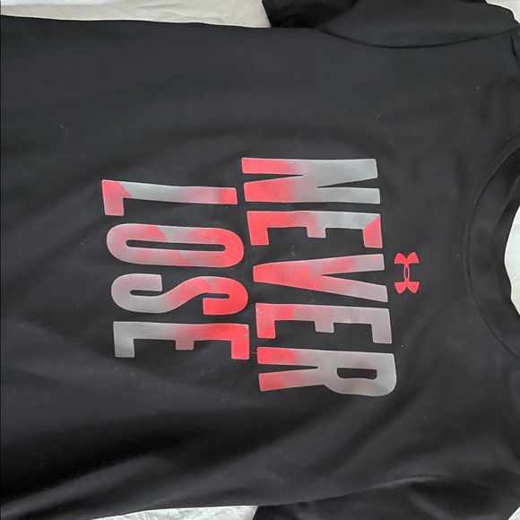 🌸2 for $20🌸 Under Armour little boys never lose shirt - Picture 3 of 4